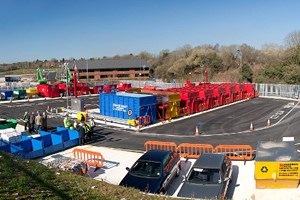 The household recycling centre was awarded the standard by the EA